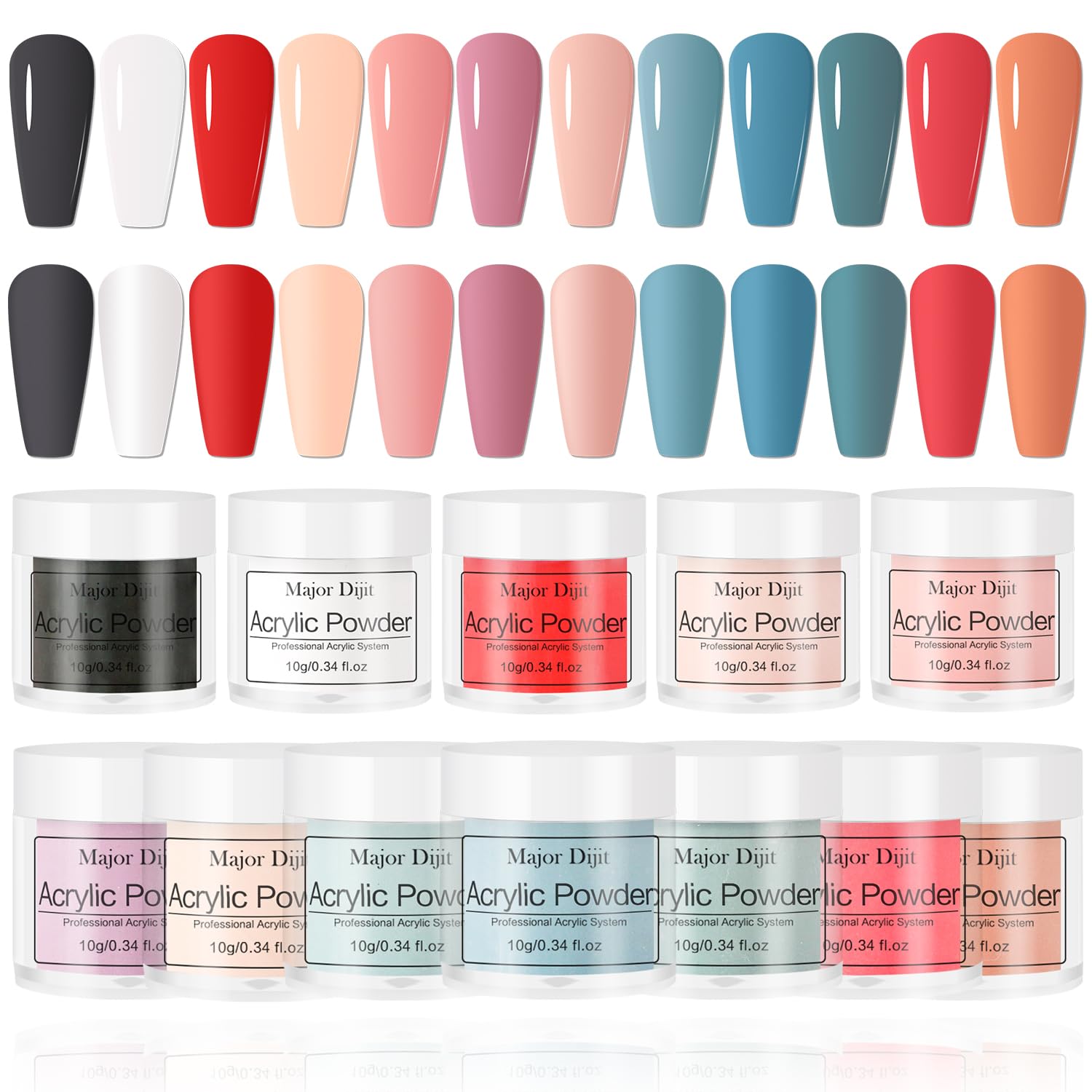 Acrylic Nail Kit Starter Nails Kit Acrylic Set Acrylic Powder with Nail Drill U V Light Acrylic with Everything for Beginners Acrylic Nail Set Full Acrylic Nail Supplies (-27) - Image 4