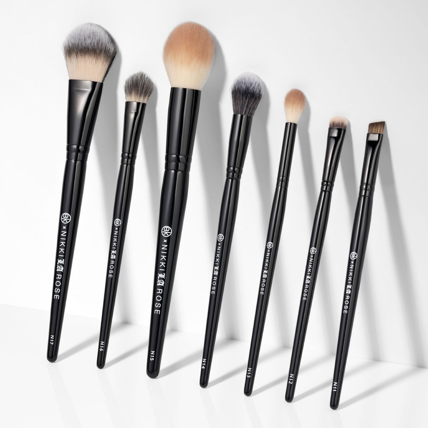 BK BEAUTY - Nikki La Rose Pro Artist Makeup Brush Set (7PC) - Image 5