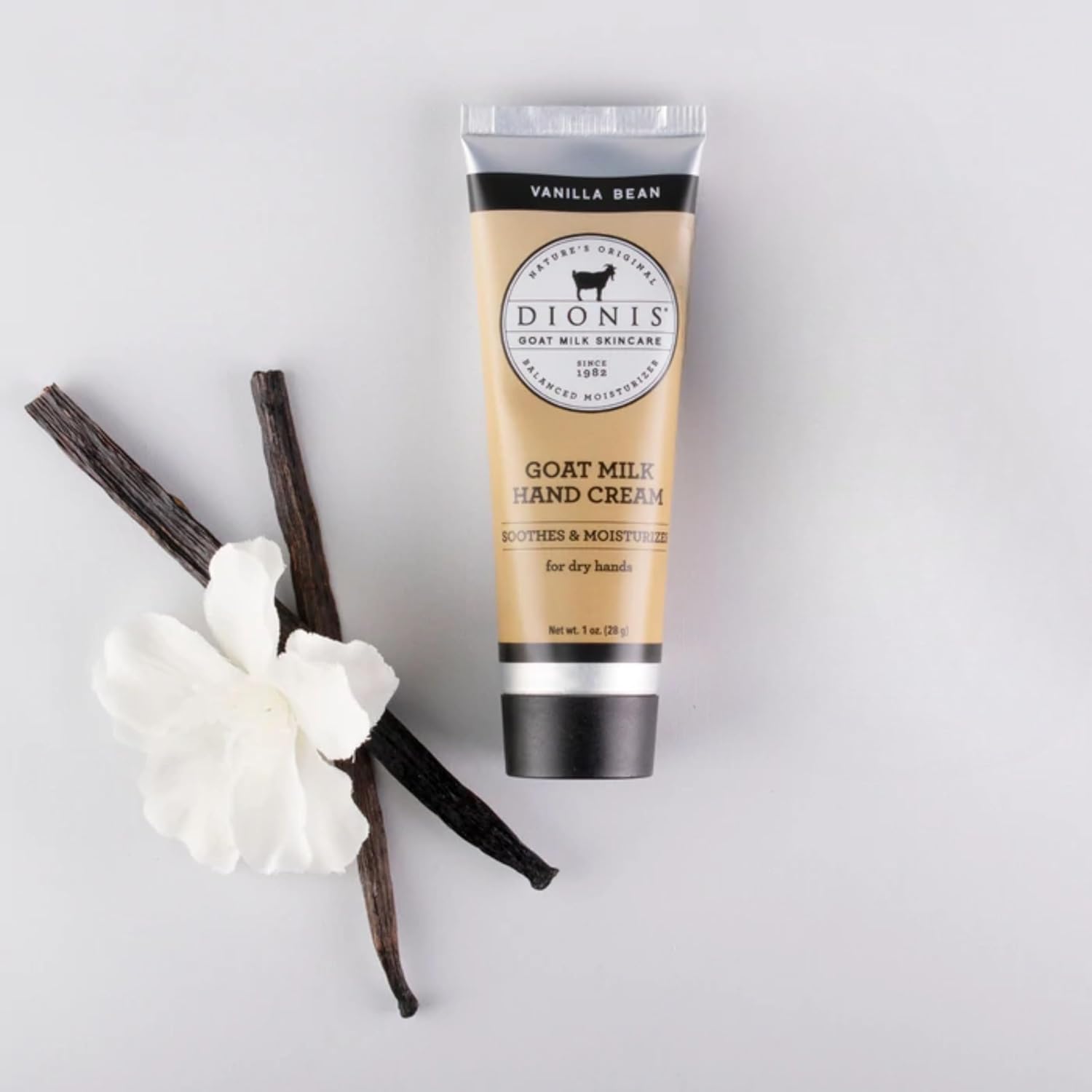 Dionis Goat Milk Skin Care Vanilla Bean Scented Hand Cream Set - Cruelty Free Travel Size Hand Lotion For Hydrating & Moisturizing Dry Skin - Paraben Free Formula Made In The USA, 1 oz Set of 4 - Image 4