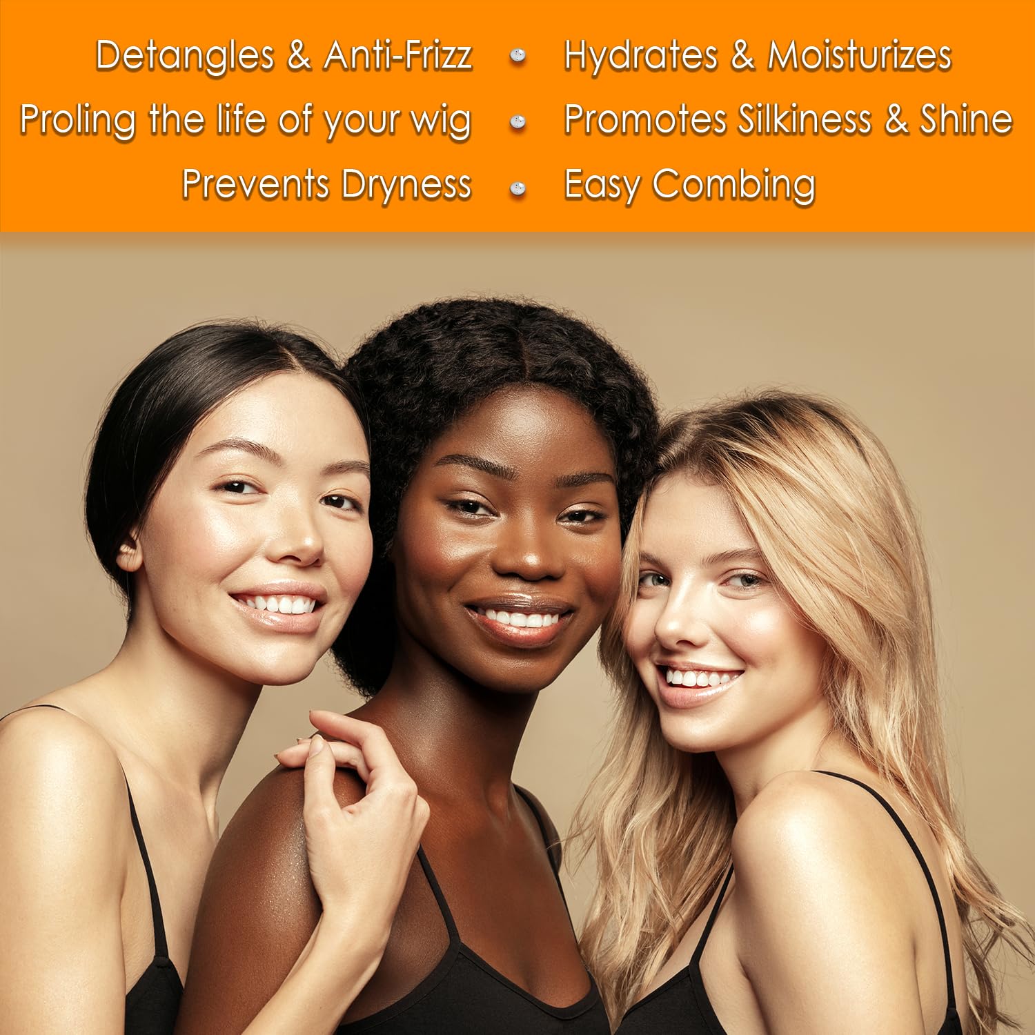 Awesome Human Hair Leave-In Conditioner Spray pH5 Silkiness Shine Travel Size 2.3 fl oz - Image 4