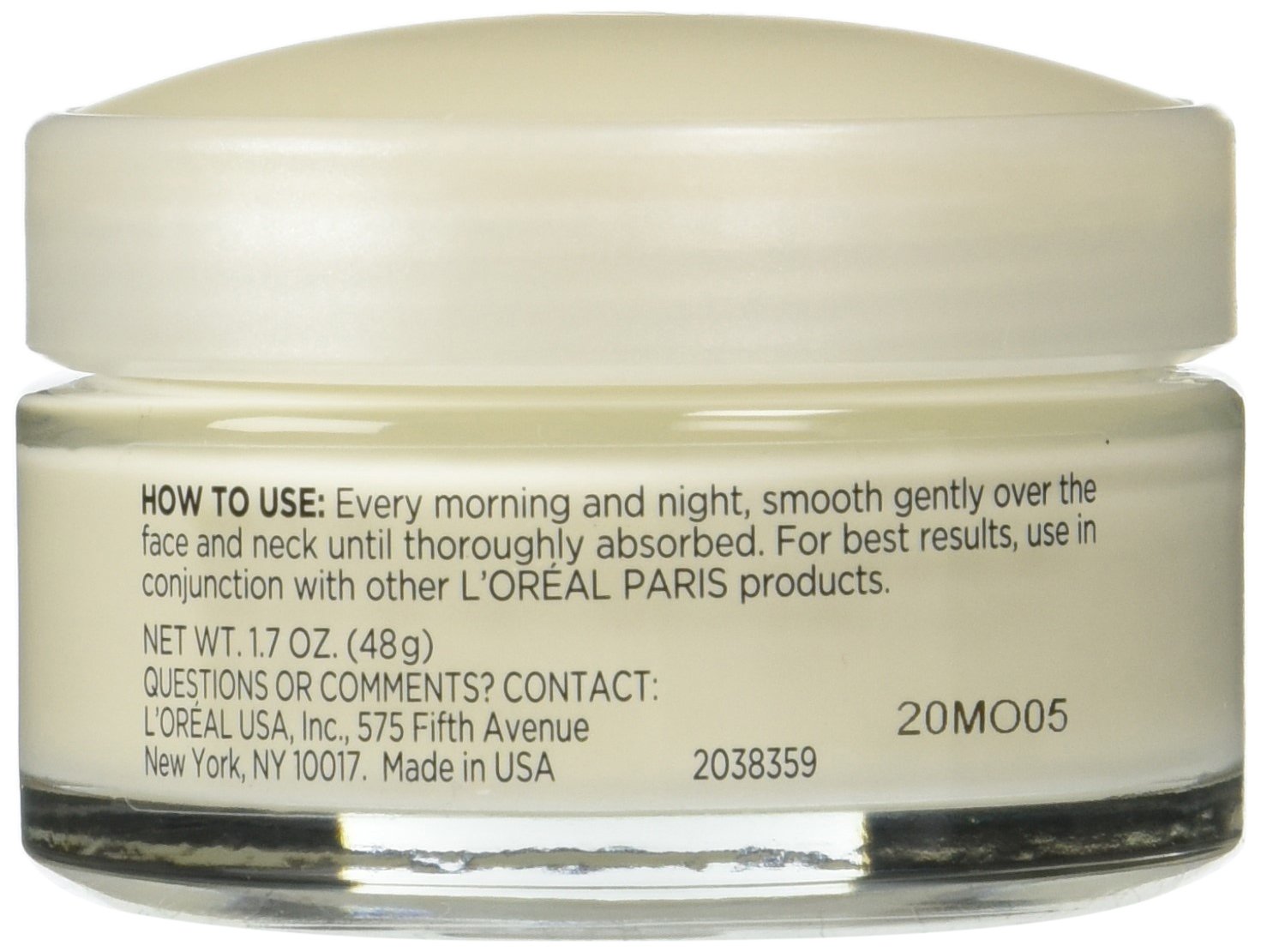 L'Oreal Paris Wrinkle Expert 45+ Anti-Aging Face Moisturizer with Retino-Peptide, Non-Greasy, Suitable for Sensitive Skin, 1.7 fl. Oz - Image 4