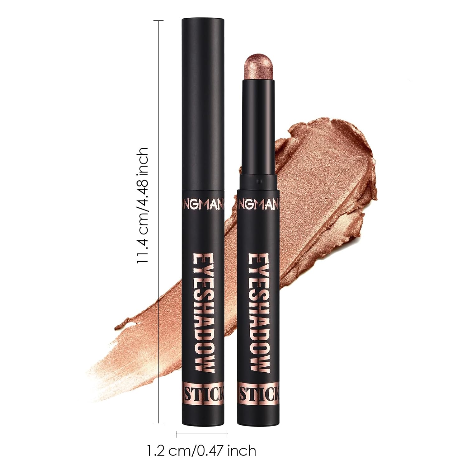 Jolilab Eyeshadow Stick Set, 8 Colors Matte Professional Bright-Colored Contouring and Highlight Eyeshadow Stick, Cream Waterproof Long Lasting High Pigmented Eye Shadow. (8, EYESHADOW B) - Image 9