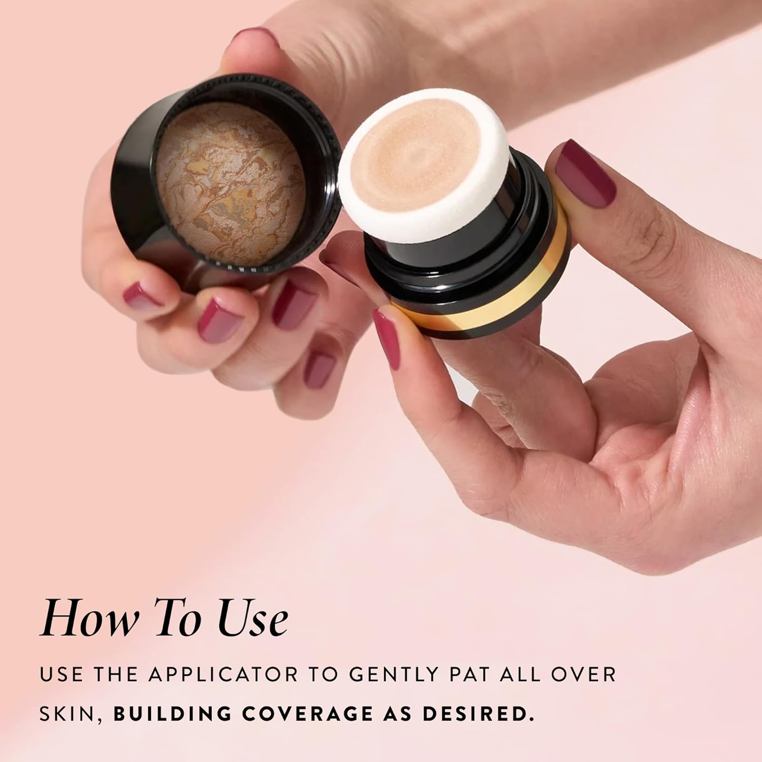 LAURA GELLER NEW YORK Baked Balance-n-Glow To Go Travel Size Illuminating Foundation - Medium - Buildable Sheer to Light Coverage - Satin Finish - Image 3