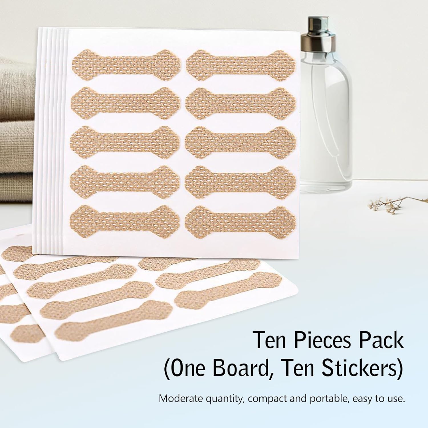 Ingrown Toenail Treatment, 100 Pcs Breathable Ingrown Toenail Strips,Painless Ingrown Toenail Tool, Professional Pedicure for Toenail Corrector Patch - Image 2