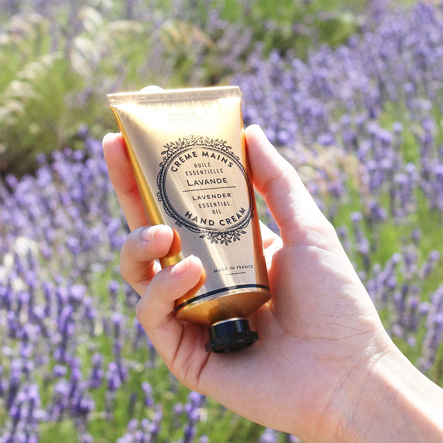 Panier des Sens Lavender Hand Cream for Dry, Cracked Hands, 2.5 fl oz Shea Butter Formula - Image 7
