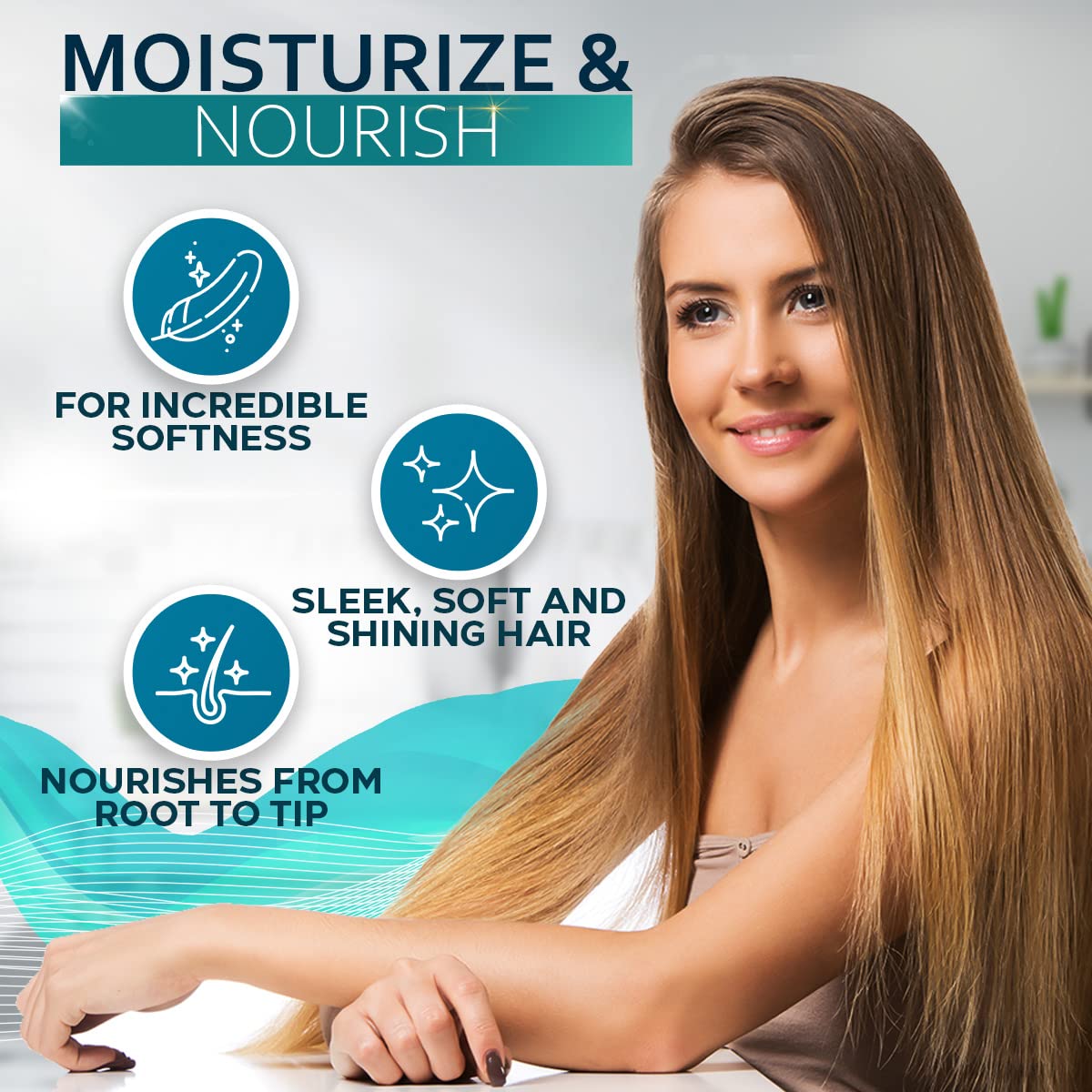 Biotin Hair Thickening Serum for Men and Women - Intense Strengthening Treatment Product with Natural Botanical Oil Blend to Help Boost Thin Hair - Repair Thinning Hair, Increase Volume and Shine - Image 5