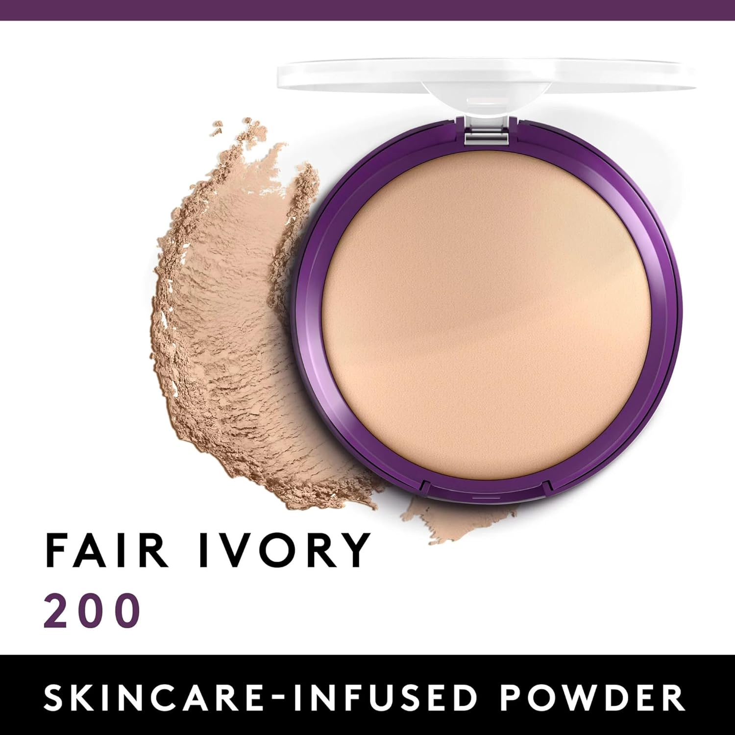 Covergirl Simply Ageless Instant Wrinkle Blurring Pressed Powder, Fair Ivory, 0.39 Ounce - Image 2