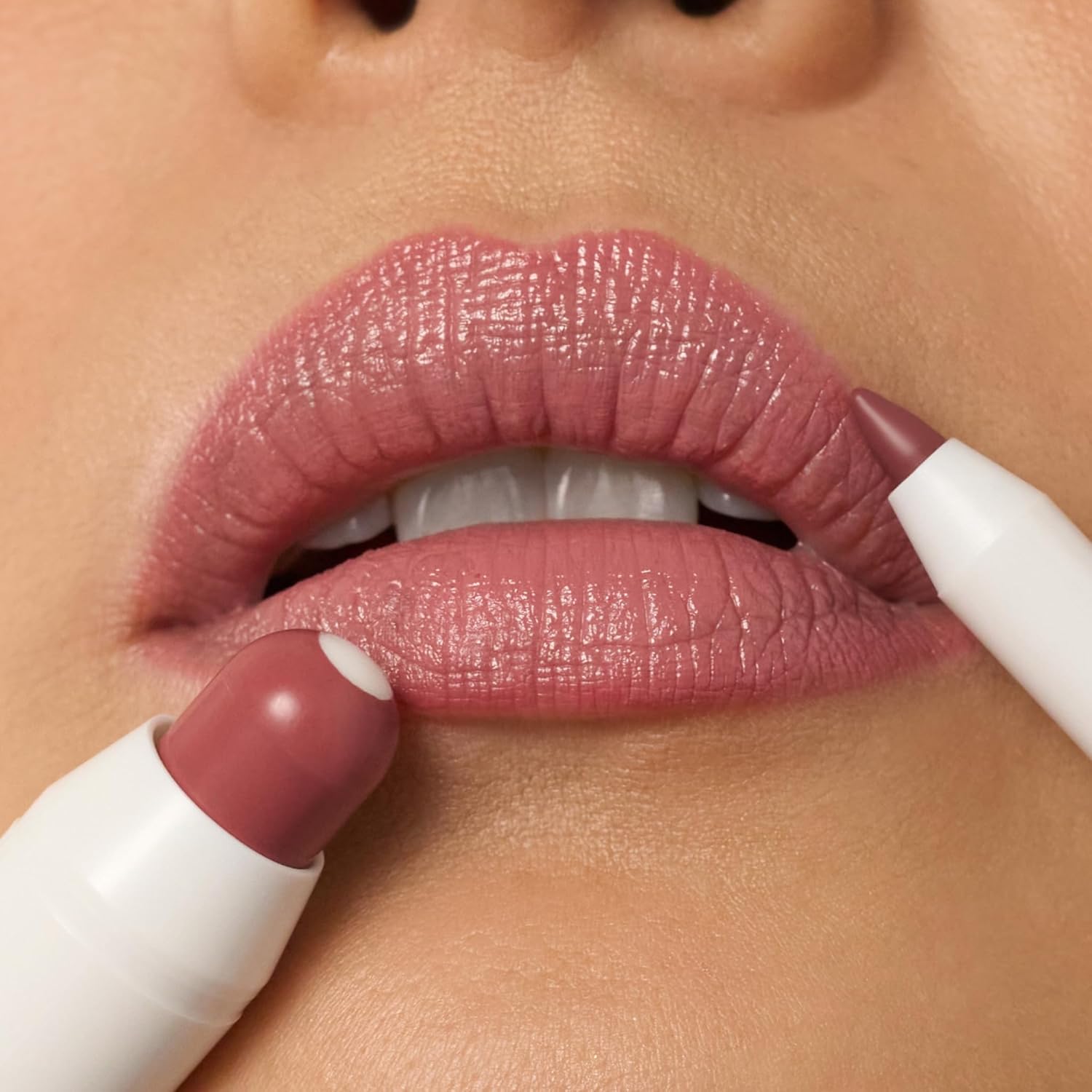 Julep The Perfect Pair 2pc Set It's Balm Tinted Lip Balm Vintage Mauve and With a Trace Retractable Creamy Long-Lasting Lip Liner, Antique Rose - Image 6