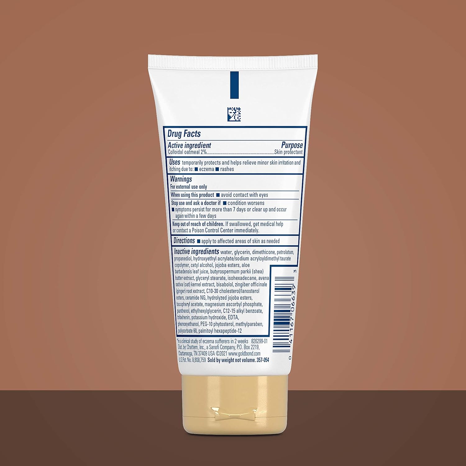Gold Bond Medicated Eczema Relief Hand Cream, 3 oz., Skin Protectant Cream With 2% Colloidal Oatmeal - Image 3