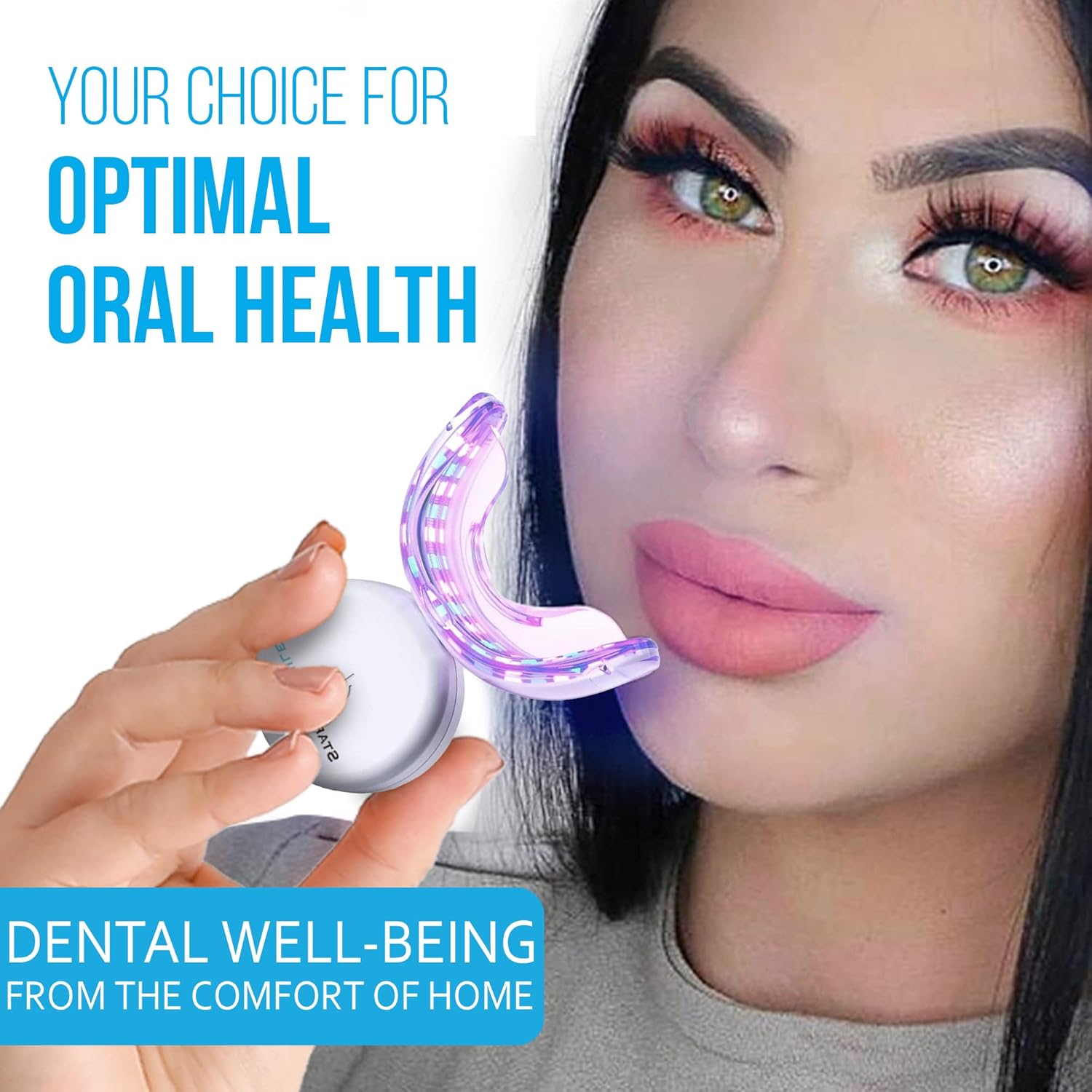 Gum Light, 32 LED Red & Blue Light Gums Sensitive Support and Teeth Whitening Accelerator - Image 6
