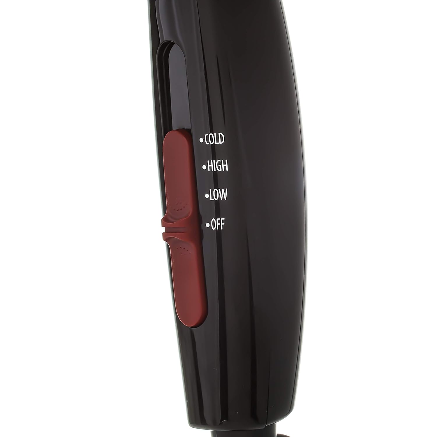 RED by Kiss Hair Dryer Ionic Hair Blow Dryer - Ceramic Technology, Anti-Frizz, 3 Heat Settings, Lightweight, 2 Detangler Piks - Image 4