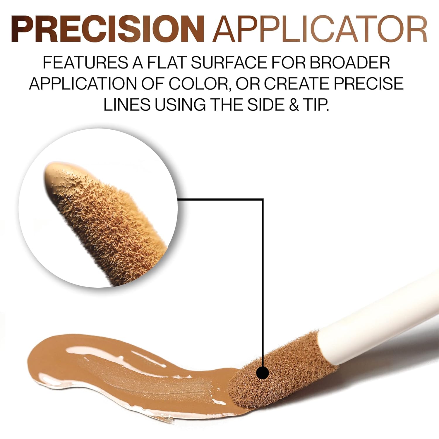 HIDE Liquid Concealer, Medium to Full Coverage Concealer for Blemishes, Under Eye Dark Circles & Scars, Oil Free Concealer, Nude (See Shade Finder), 0.5 fl oz - Image 7