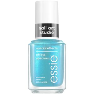 essie Nail Art Studio Special Effects Polish, Shimmer, Riviera Rush, Blue Nail Polish, Vegan, Bikini Snapped, 0.46 fl oz
