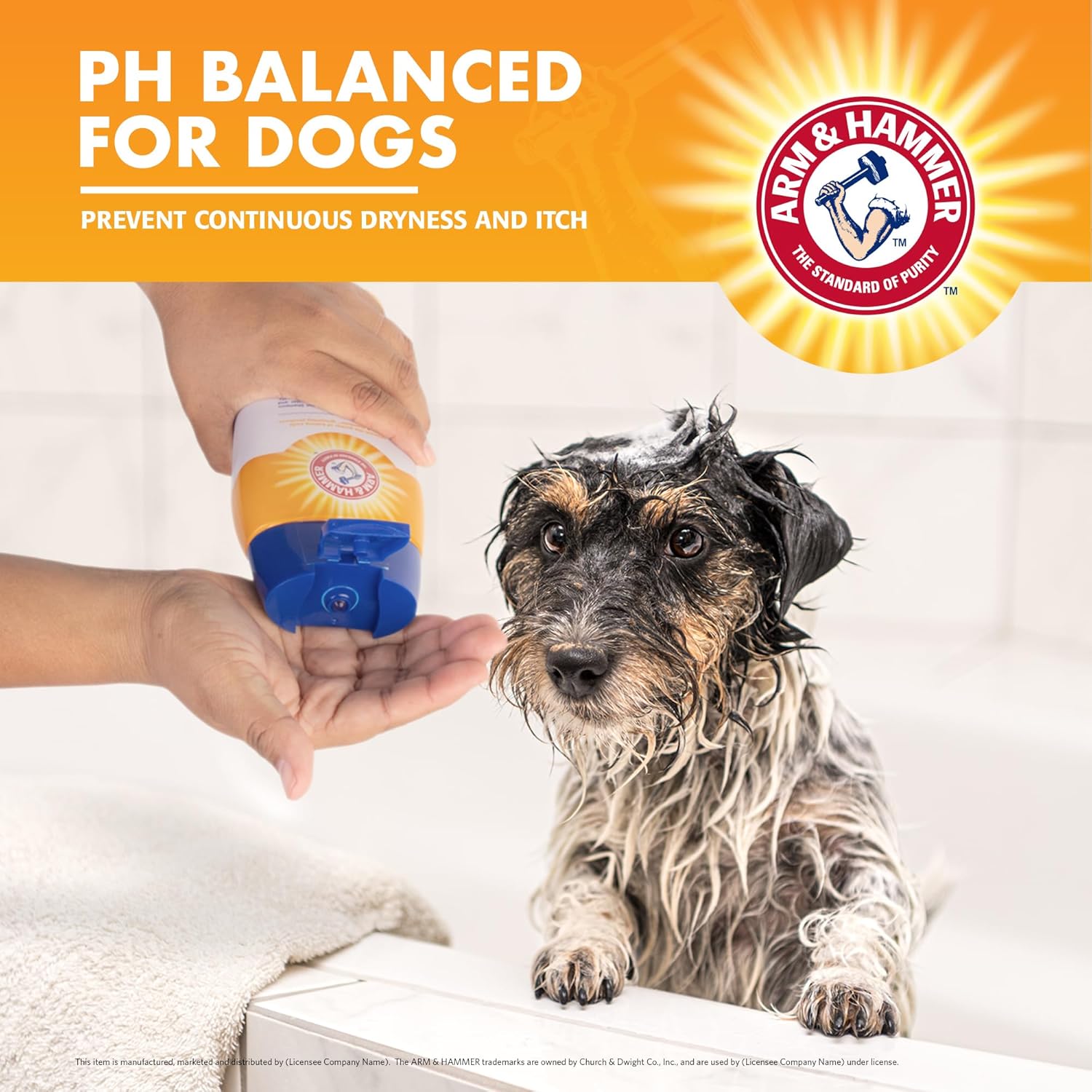 Arm & Hammer for Pets Shed Control Shampoo, 20oz Juicy Guava Scent | Professional Quality Dog Shed-Less Shampoo, De-Shedding Dog Shampoo, Free of Sodium Lauryl Sulfate & Parabens - Image 4