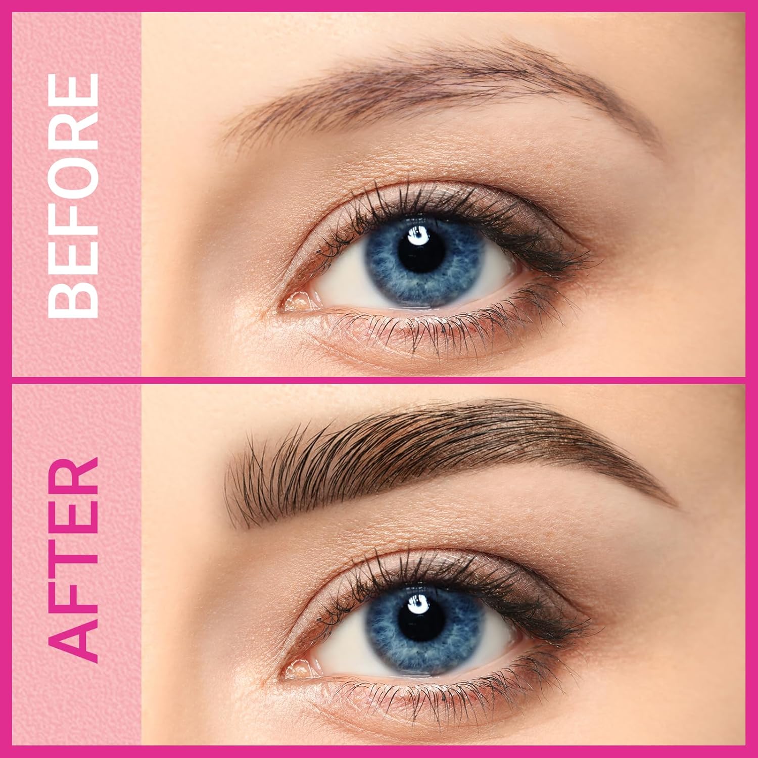 iMethod Magical 2-in-1 Light Brown Microblading Eyebrow Pen with 4-Fork Tip Brush - Image 2
