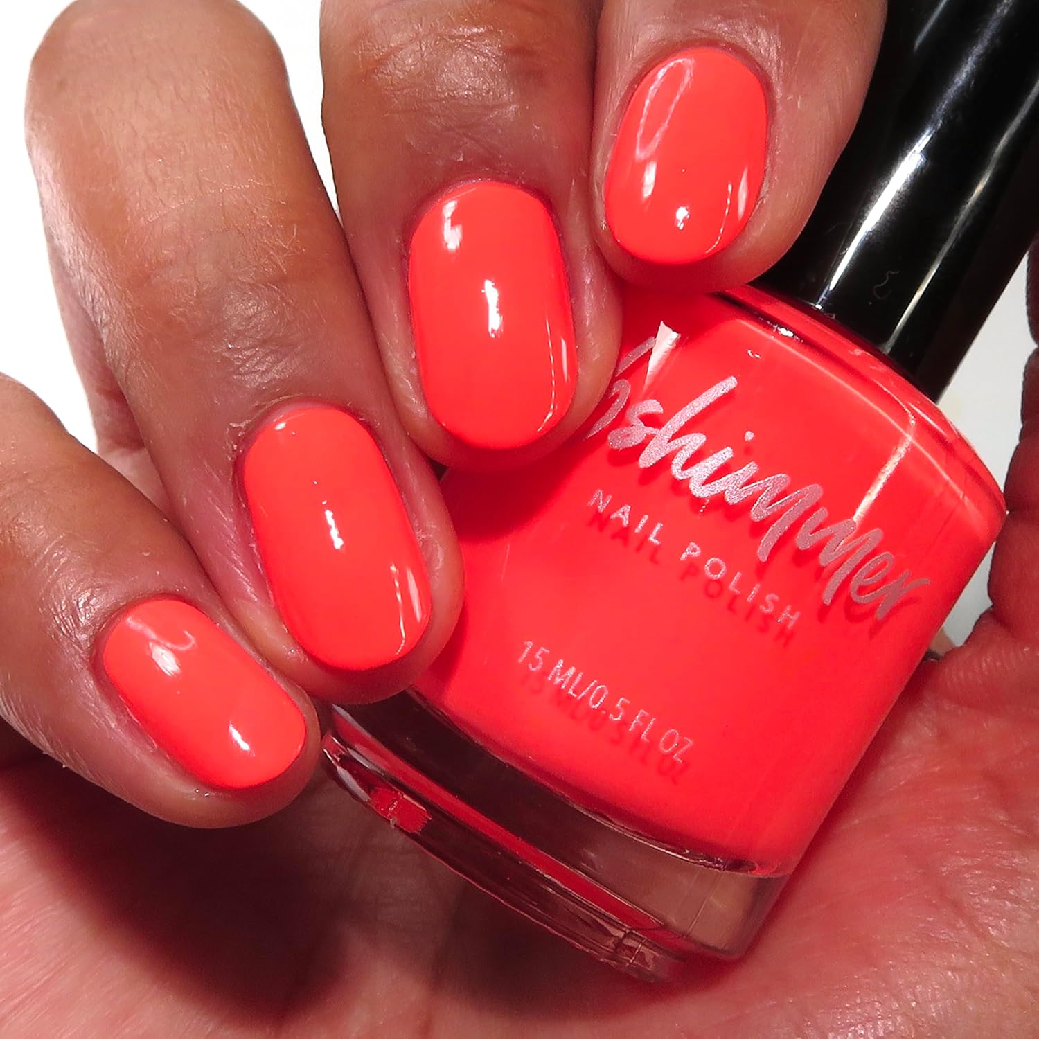 KBShimmer Totally Outrageous Neon Crème Nail Polish 0.5 oz Full Sized Bottle