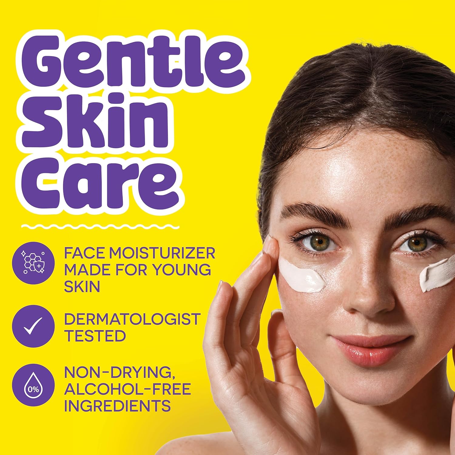 BeYOUtiful Face Moisturizer, Preppy Skin Care for Teens, Tweens, and Kids, Hydrating Face Cream for Dry Skin, Girls and Boys Gifts, 1.69 fl oz, Ages 8-17 - Image 2