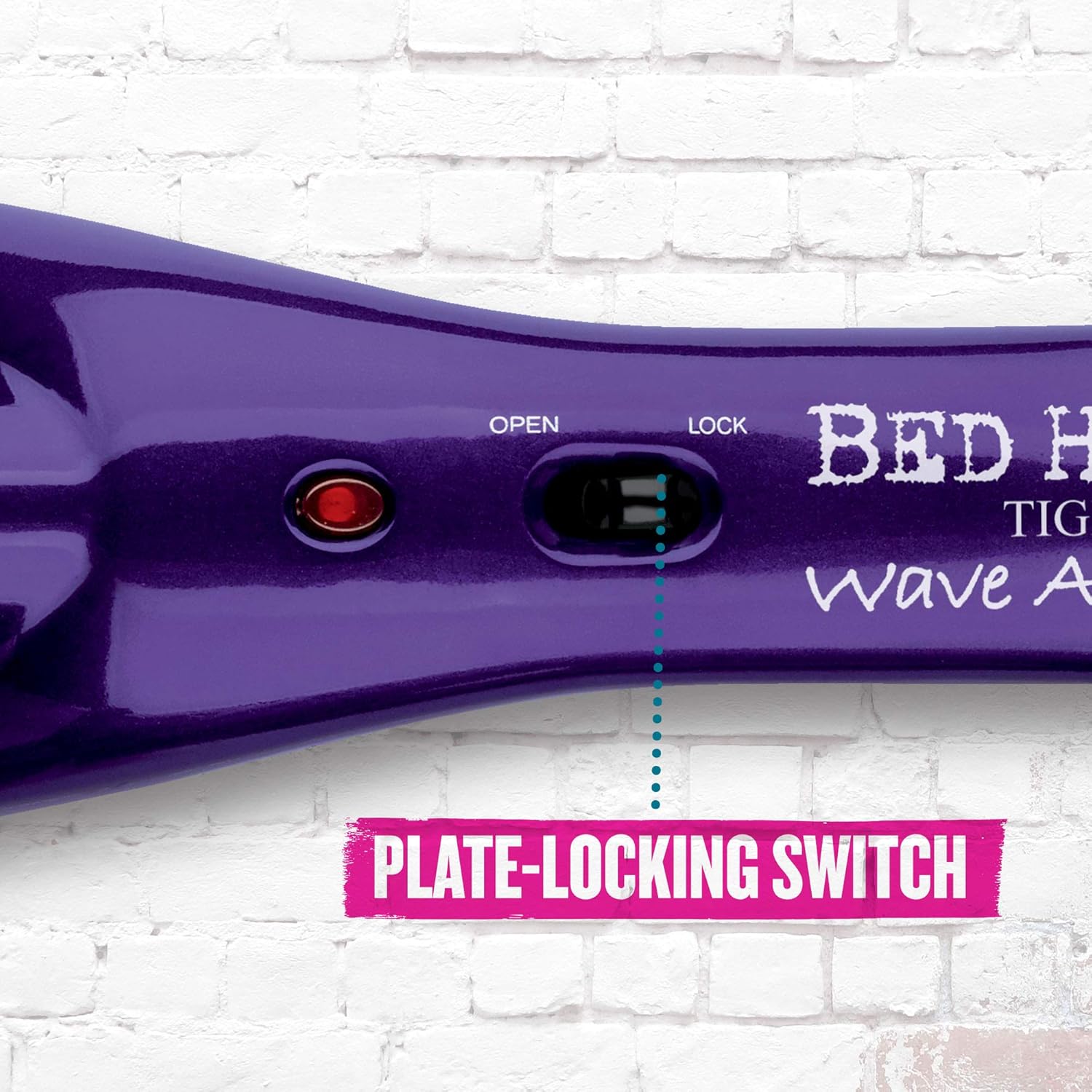Bed Head Wave Artist Deep Waver | Combat Frizz, Get Long Lasting Results, & Add Massive Shine for Beachy Waves | With Tourmaline Ceramic Technology (Purple) - Image 5