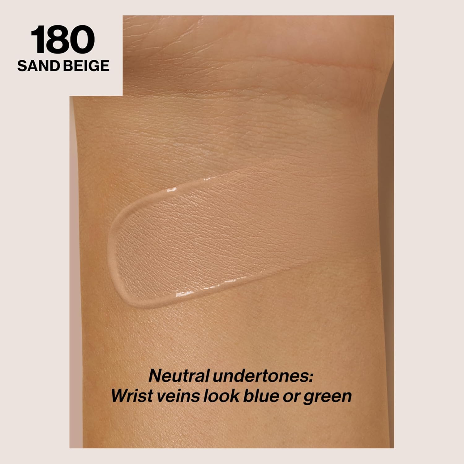 Revlon Liquid Foundation, ColorStay Face Makeup for Combination & Oily Skin, SPF 15, Medium-Full Coverage with Matte Finish, 180 Sand Beige, 1 Fl Oz - Image 2