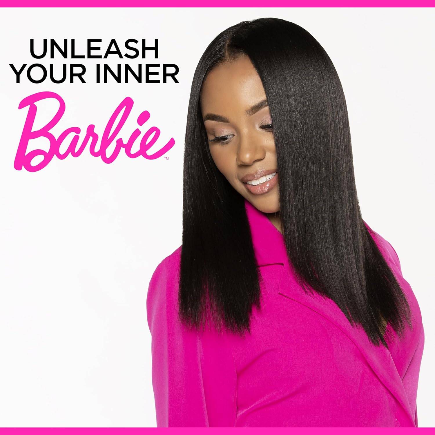 CHI X Barbie 65th Anniversary 4-Piece Styling Kit, Includes Rattail Comb, Paddle Brush, Round Brush & Mirror - Image 4