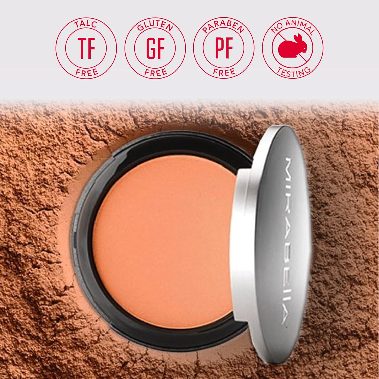 Mirabella Pure Press Powder Foundation Makeup, HD Finish Buildable Mineral Foundation for Sensitive Skin and All Skin Types with Age-Defying Benefits, Jojoba and Triglyceride, Original Fair I - Image 6