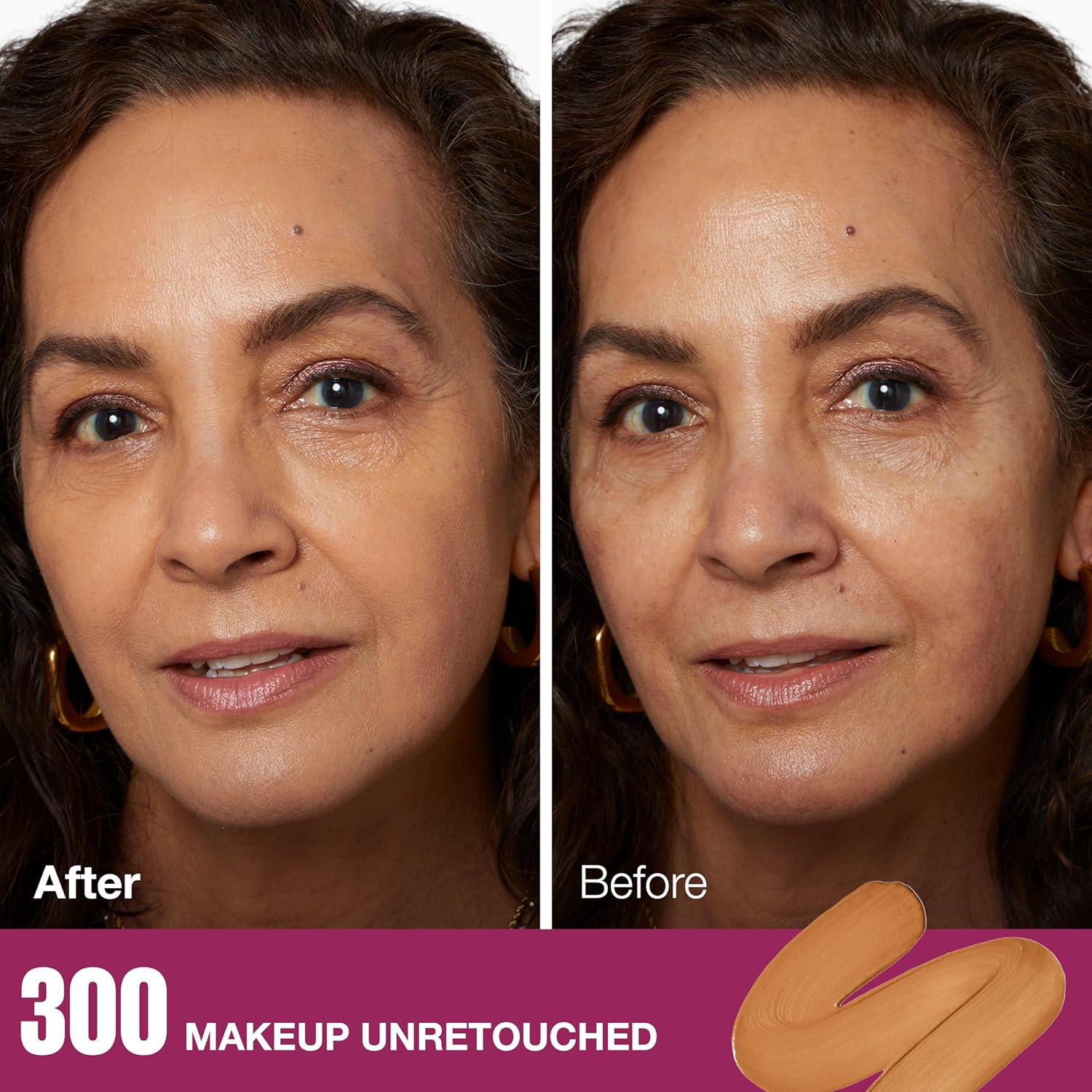 Maybelline Instant Age Rewind Eraser Foundation with SPF 20 and Moisturizing ProVitamin B5, 300, 1 Count (Packaging May Vary) - Image 2