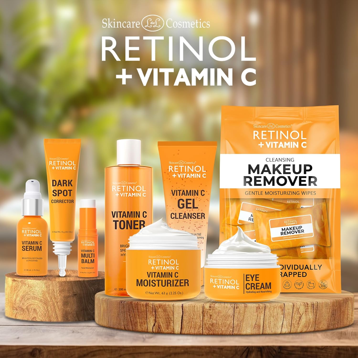 Retinol + Vitamin C Eye Cream - Anti-Aging, Dark Circle & Puffiness Treatment for Smooth, Firm Skin - Hydrating & Nourishing Formula for Sensitive Under-Eye Area - Image 7
