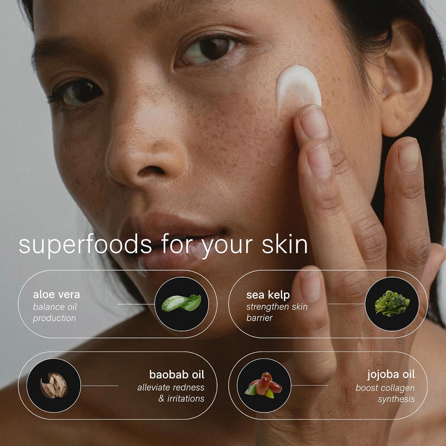Jack Henry Super Face Cream - Lightly Scented Lightweight Hydrating Facial Moisturizer for Men & Women - Suitable for All Skin Types - Organic & Plant-Based (2 oz) - Image 2