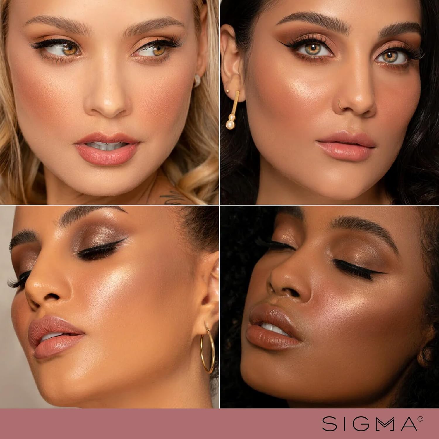 Sigma Beauty Makeup Brush Set – 7-Piece Travel Makeup Brushes for Flawless Application of Foundation Makeup, Blending, Contour, Eyeshadow & Brow Makeup – Compact & Stylish Carrying Case (8 pcs) - Image 7
