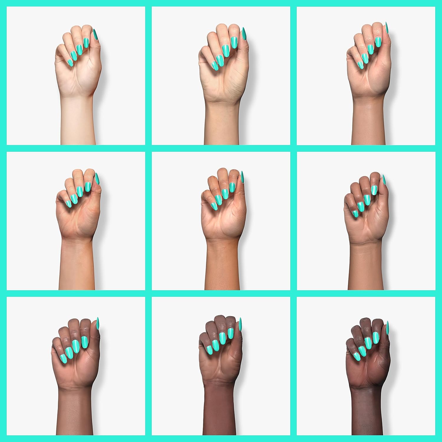 Beetles Gel Nail Polish Cascade Green Color Soak Off UV LED Nail Lamp Gel Polish 15 ml for All Season Gel Polish Nail Art Design Manicure Salon DIY Salon Gel - Image 4