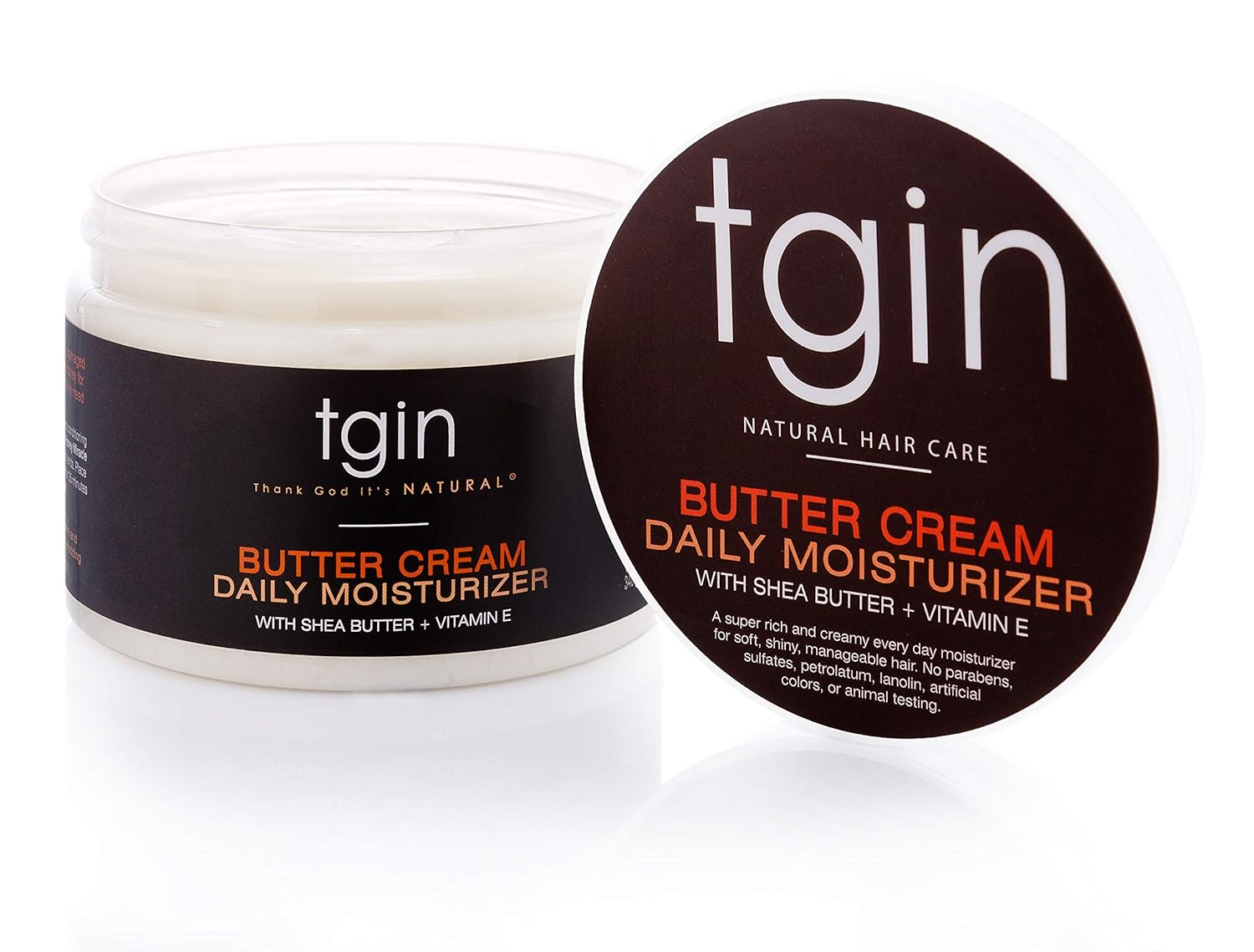 tgin Butter Cream Daily Moisturizer For Natural Hair - Dry Hair - Curly Hair - Travel Size - 2 Oz - Image 2
