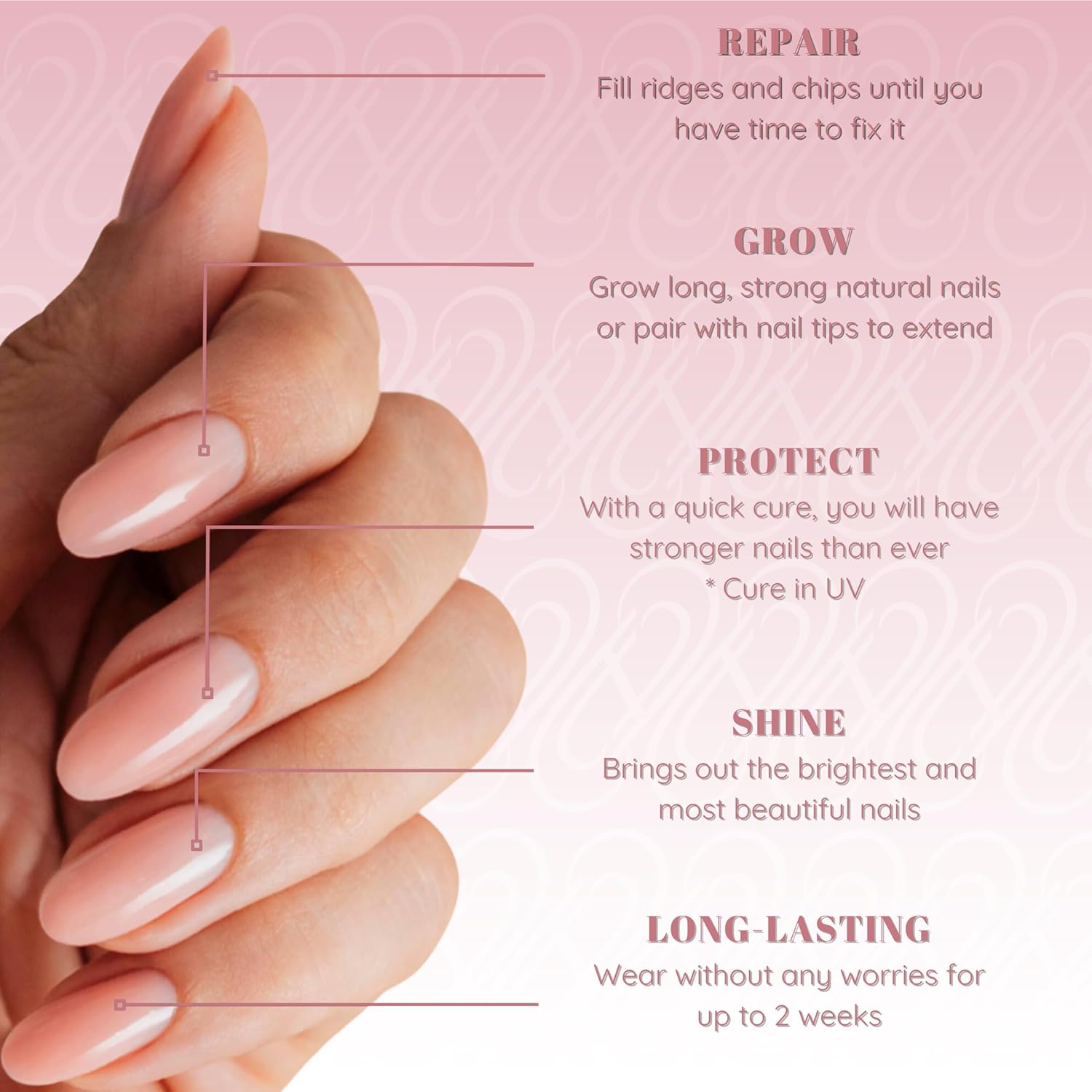 Tammy Taylor Glass Slipper No Wipe Gel Top Coat Nail Polish | Professional UV/LED Quick Cure Manicure Finish Gel | Non Yellowing, No Chip, High Gloss Clear Gel Polish for Acrylic Tips and Gelegance - Image 3