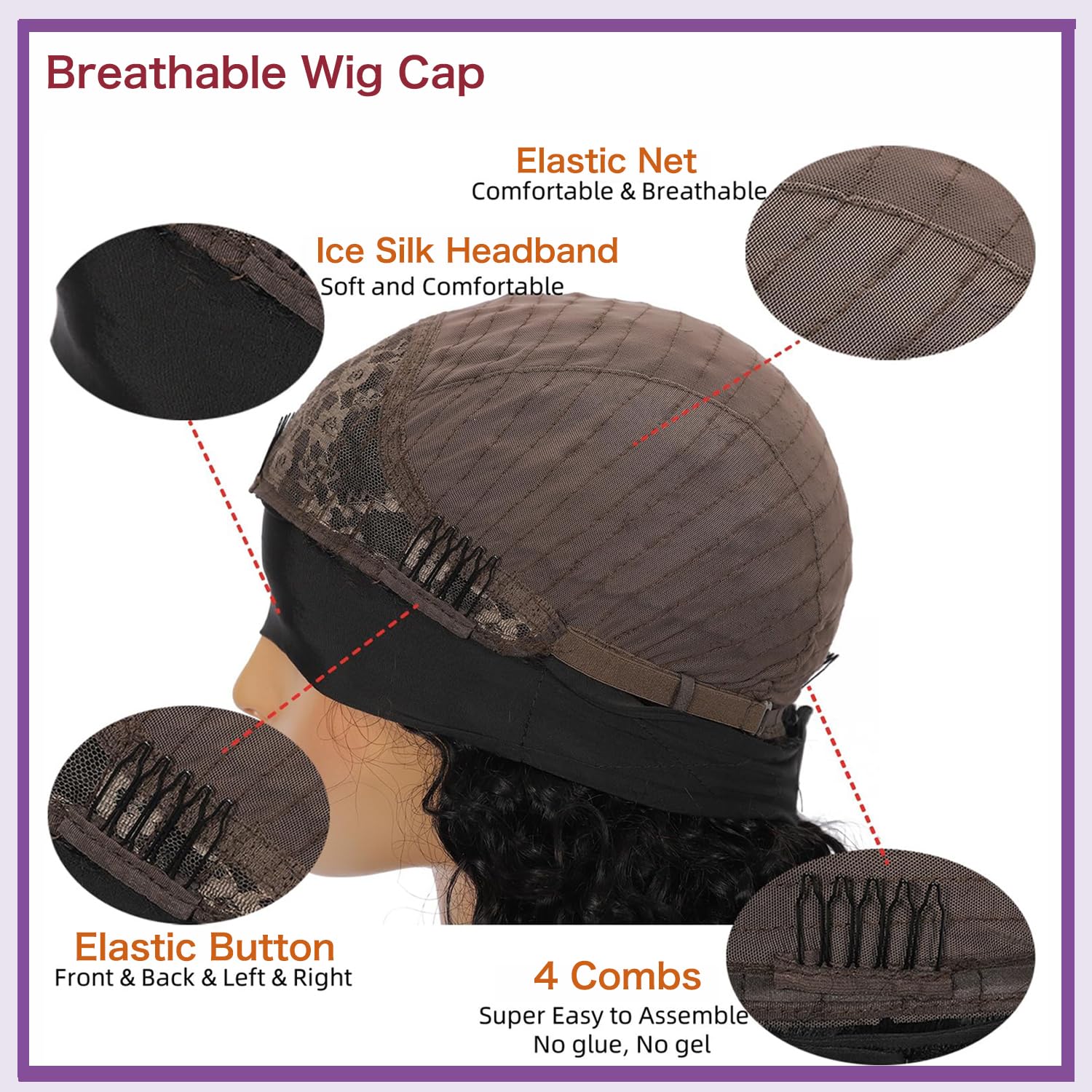 Body Wave Headband Wig Headband Wigs for Black Women Human Hair Glueless Wear and Go Glueless 100% Brazilian Virgin Human Hair Headband Wig 150% Density (18inch) - Image 3