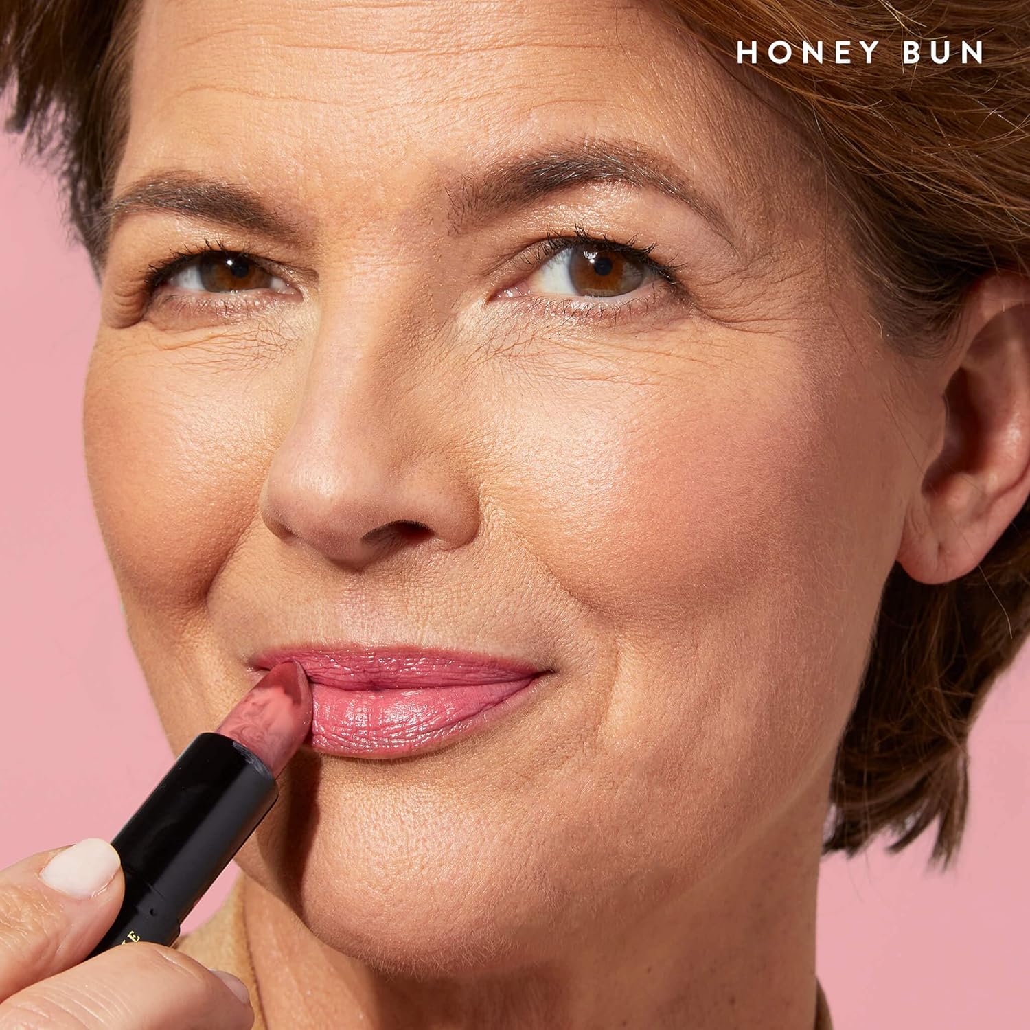 LAURA GELLER NEW YORK Italian Marble Sheer Lipstick - Honey Bun - Hydrating & Lightweight - Vitamin E & Caster Seed Oil - Cream Finish - Image 5