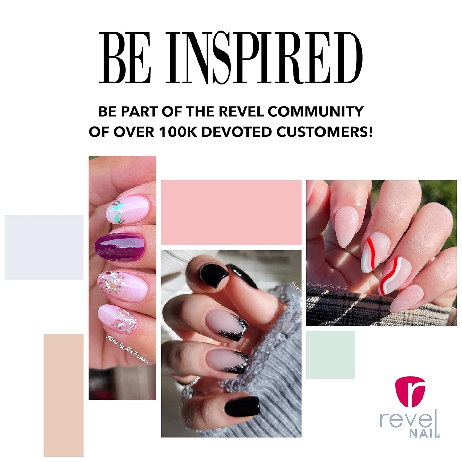 Revel Nail Dip Powder - Pink Powder Dip Nail Polish, Chip Resistant Dip Nail Powder with Vitamin E and Calcium, DIY Manicure, Erica - Image 6