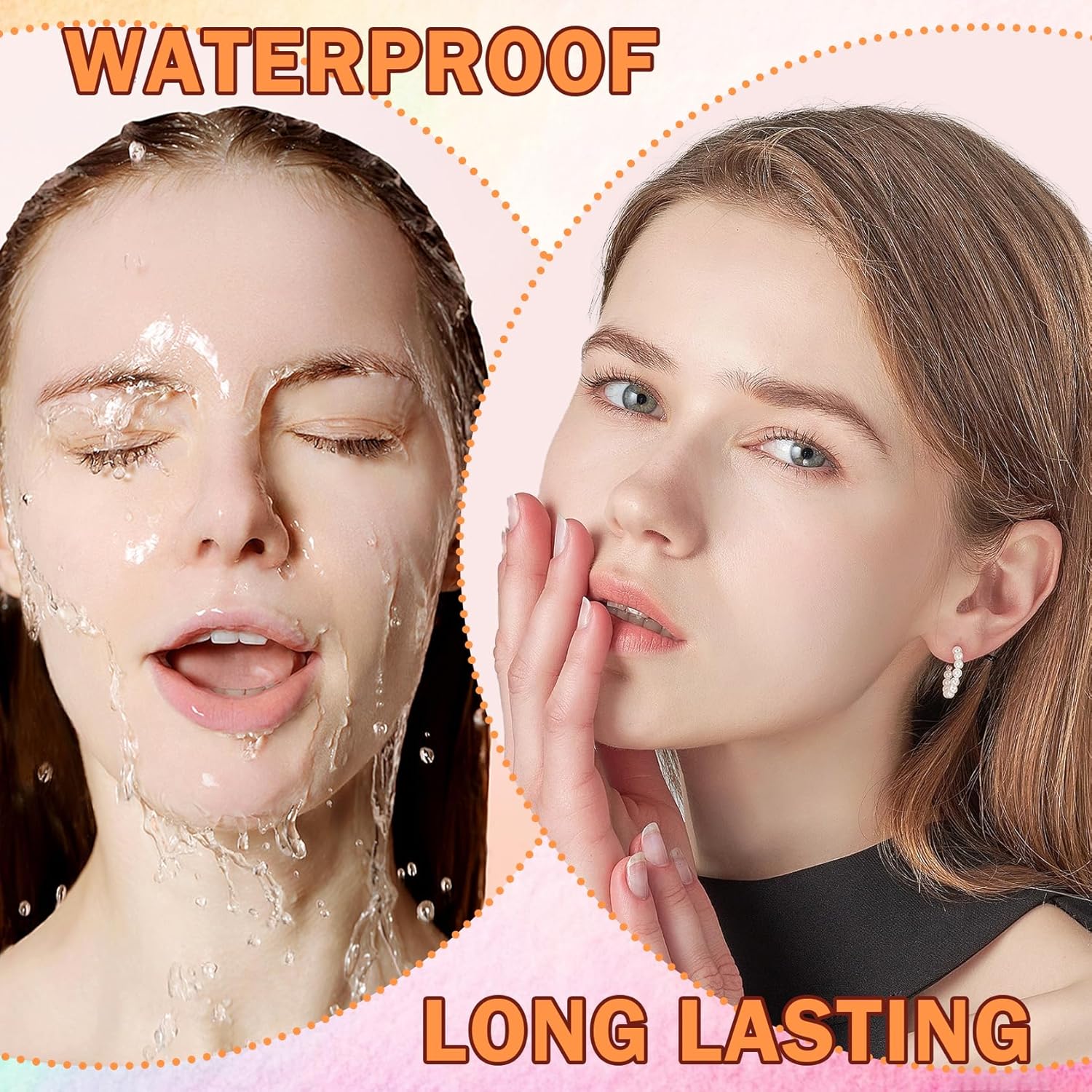 6 Color Cream Concealer Contour Palette for Dark Circles and Blemishes with Brush - Image 4