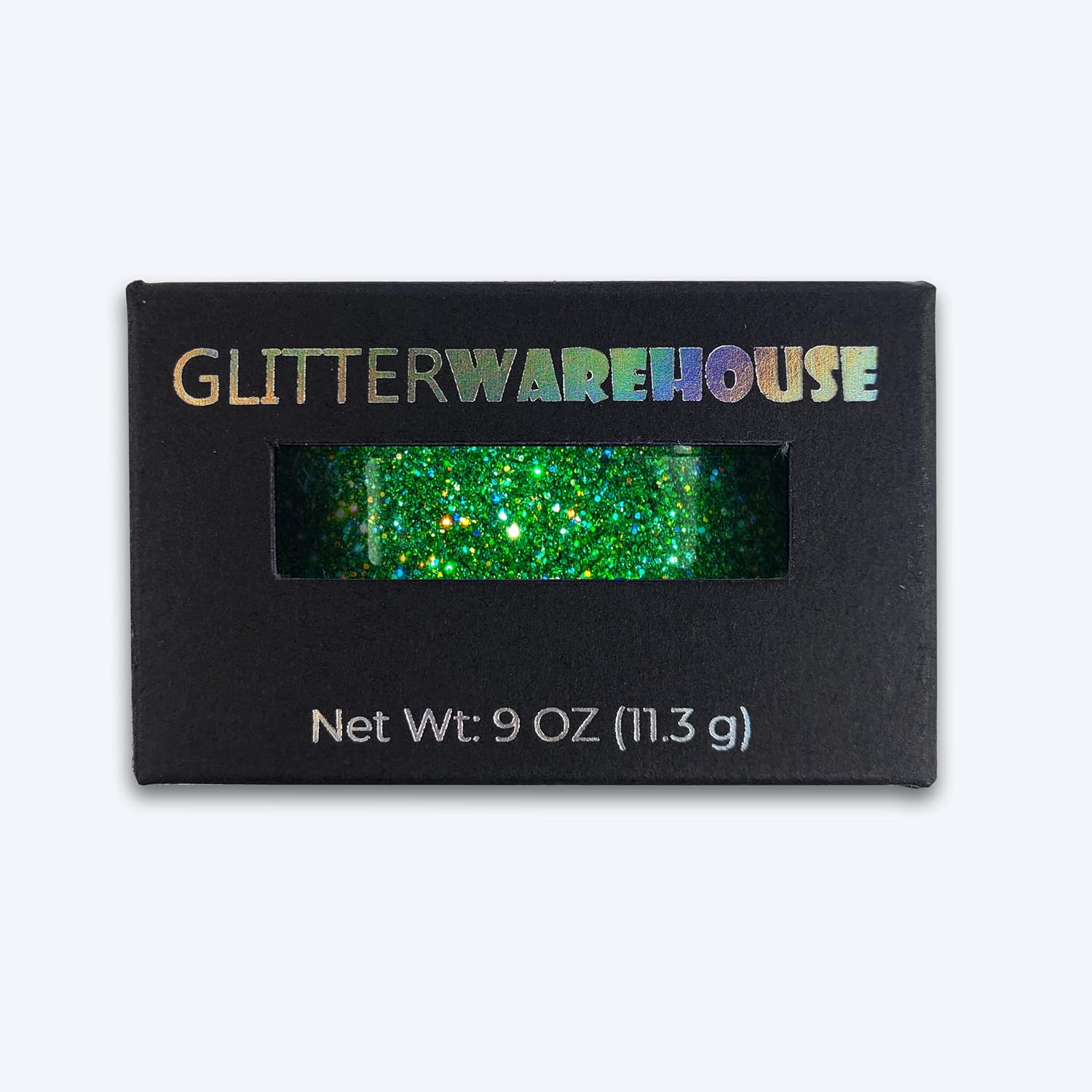 Envy GlitterWarehouse Green Holographic Loose Glitter Powder Great for Eyeshadow/Eye Shadow, Makeup, Body Tattoo, Nail Art and More! - Image 2