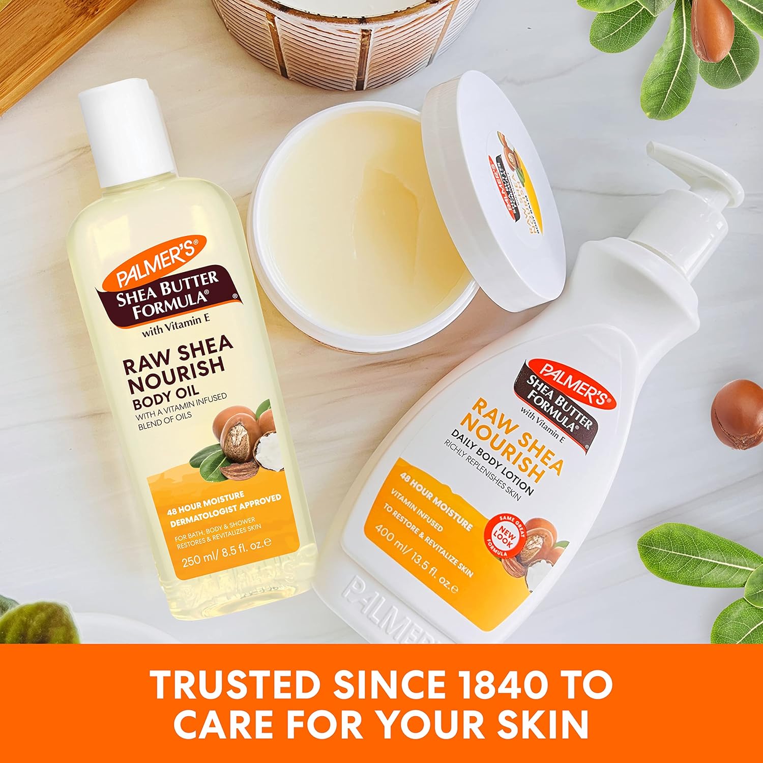 Palmer's Shea Formula Raw Shea Body Oil with Vitamin E, Deep Body Moisturizer to Soothe & Nourish Dry, Sensitive & Eczema-Prone Skin, 8.5 oz - Image 10