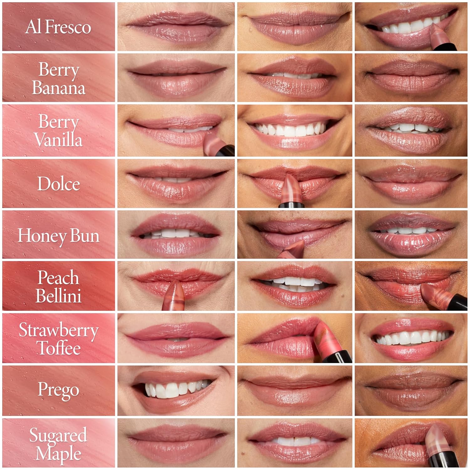 LAURA GELLER NEW YORK Italian Marble Sheer Lipstick - Honey Bun - Hydrating & Lightweight - Vitamin E & Caster Seed Oil - Cream Finish - Image 8