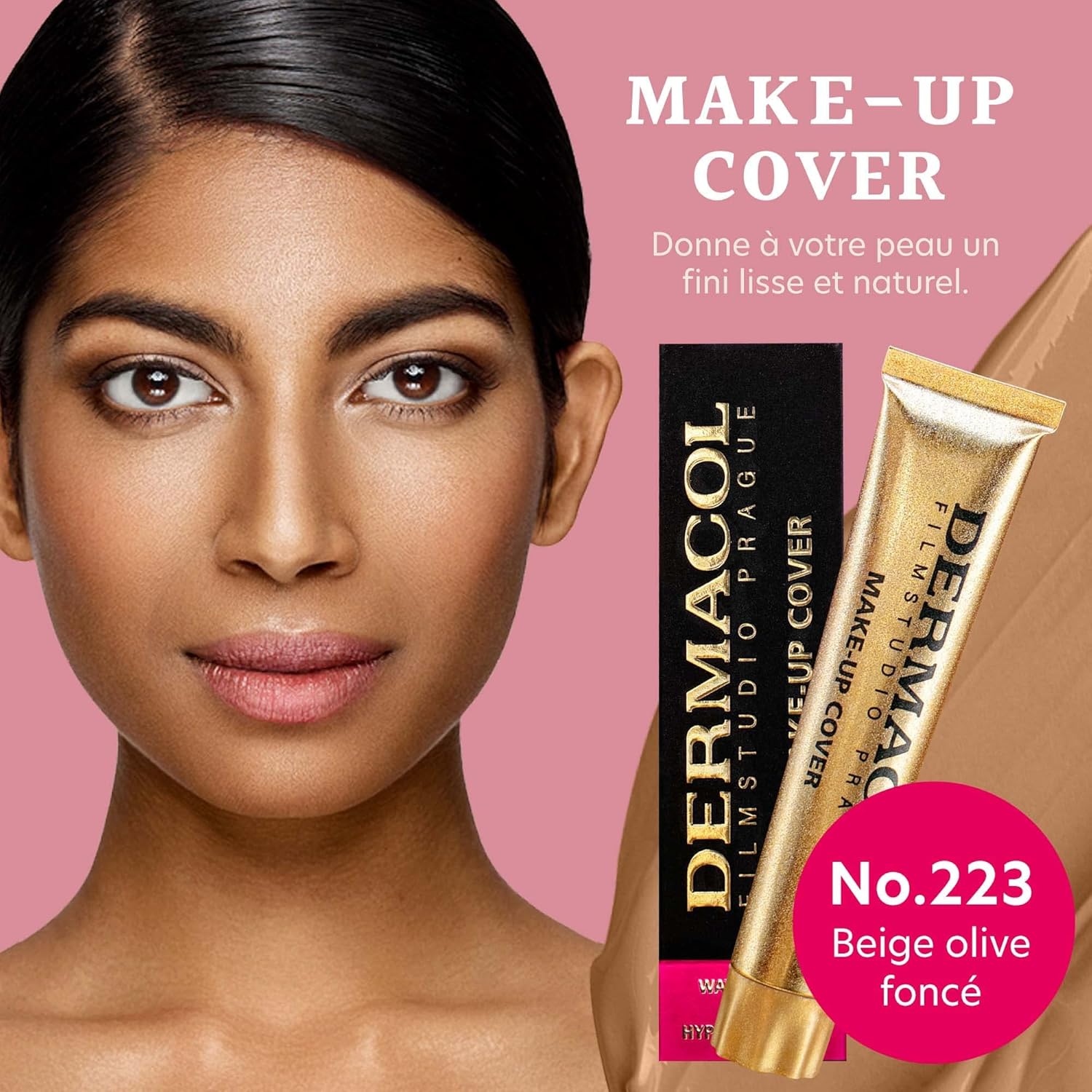 Dermacol Make-up Cover - Water-Proof Hypoallergenic for all Skin Types, nr 223 - Image 2