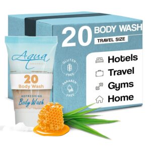Body Wash, Travel Size Hotel Amenities, 1 oz (Case of 20)