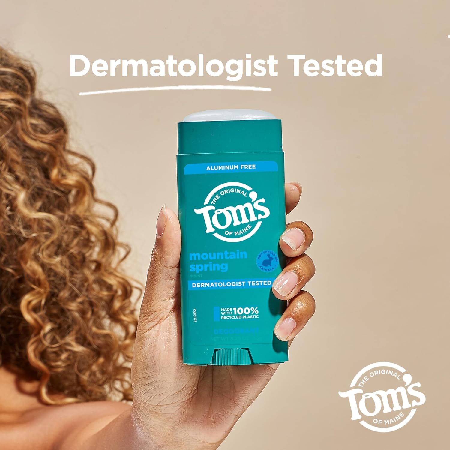 Tomβs of Maine Mountain Spring Natural Deodorant for Men and Women, Aluminum Free, 3.25 oz, 2-Pack - Image 8