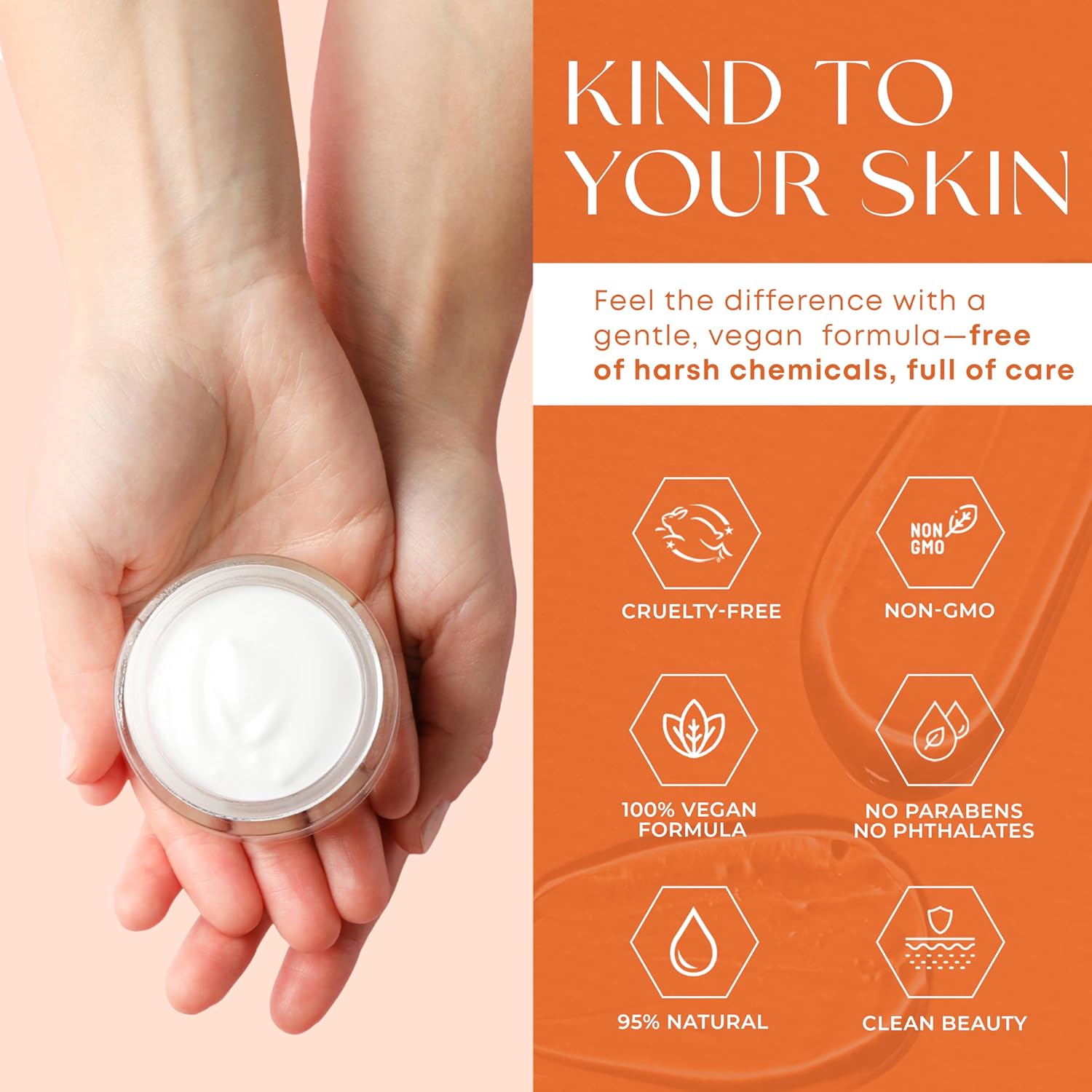 Vitamin C & Collagen Face Moisturizer - Dermatologist Tested, Anti-Aging, Skin Tightening - Brightening, Clean Beauty, Cruelty-Free, Korean Skincare for All Skin Types - 1.69 Fl oz - Image 4