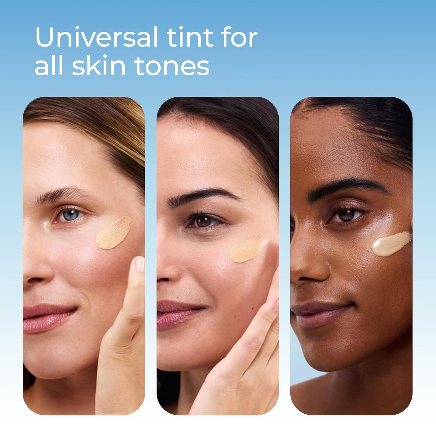 Eucerin Sun Tinted Age Defense SPF 50 Face Sunscreen Lotion with Hyaluronic Acid, Hypoallergenic, Non-Comedogenic Tinted Sunscreen SPF 50 Free of Fragrance, Oxybenzone and Octinoxate, 2.5 Fl Oz Bottle - Image 5