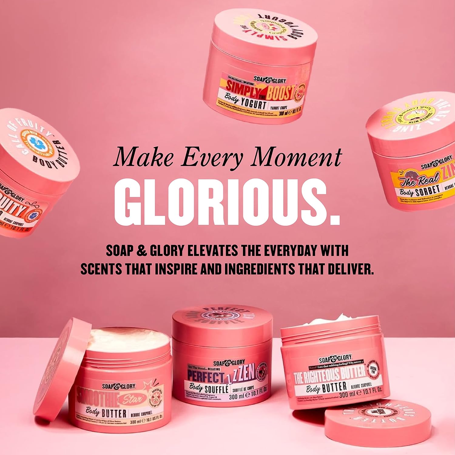 Soap & Glory Call of Fruity Vegan Body Lotion - Moisturizing Body Lotion with Vitamin E, Coconut Oil & Aloe Extracts - Tropical Fruits, Juicy Melon & Hibiscus Cocoa Butter for Dehydrated Skin (500ml) - Image 6