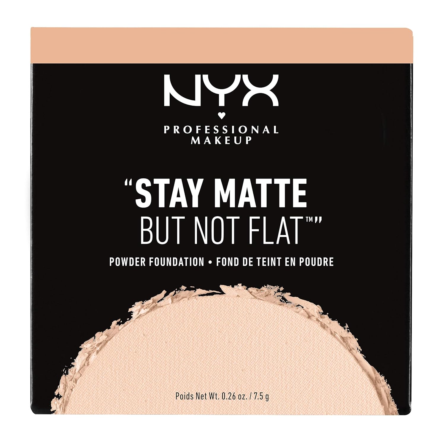 NYX PROFESSIONAL MAKEUP Stay Matte But Not Flat Powder Foundation, Natural - Image 4