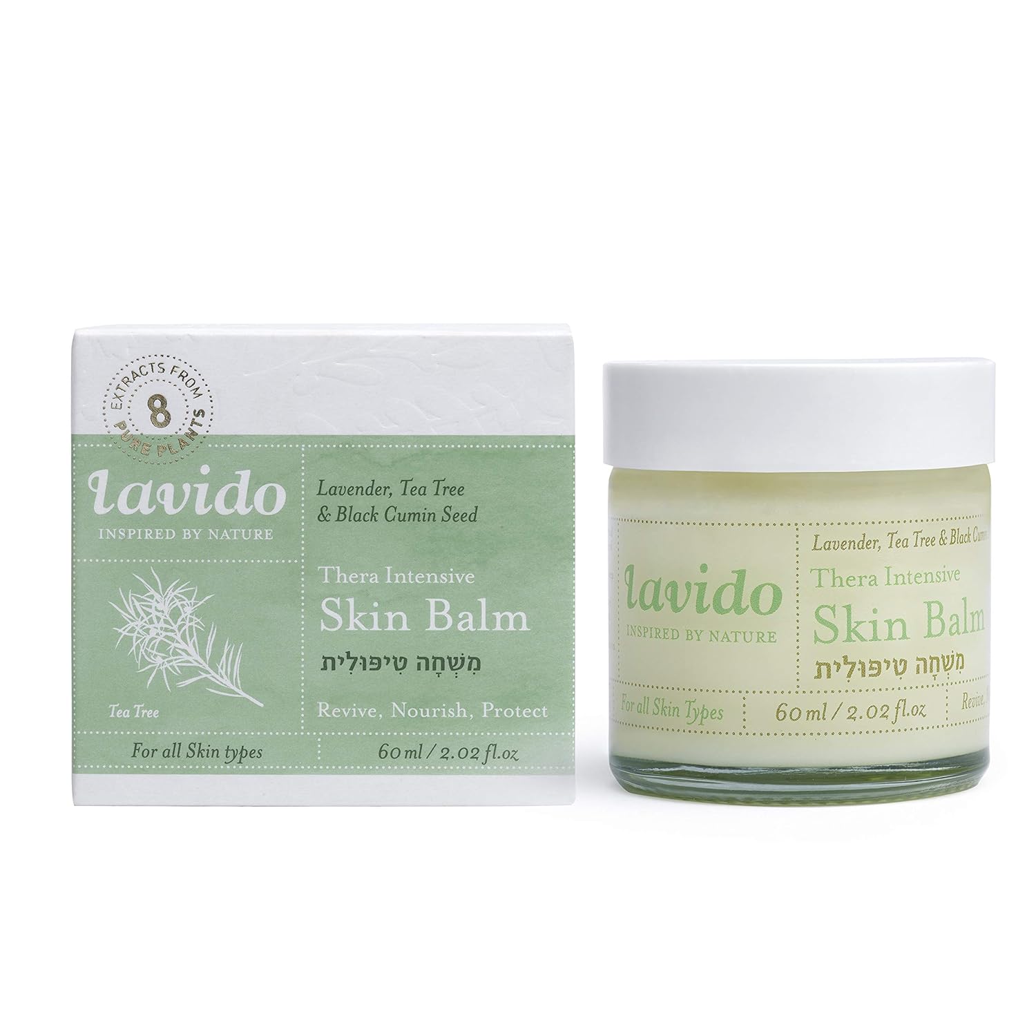 Lavido - Natural Thera Intensive Skin Balm | Clean, Non-Toxic Skincare (2 oz | 60 ml)