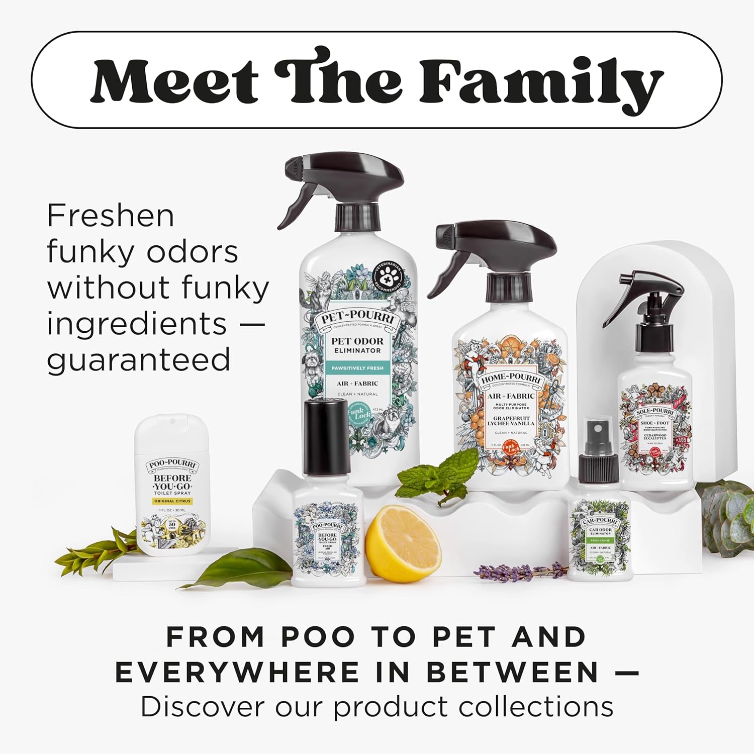 Poo-Pourri Original Citrus 2oz Before-You-Go Toilet Spray 2 Pack - Instantly Trap Bathroom Odor - Plant Based Ingredients & Essential Oils - No synthetic fragrance - Lemon, Bergamot & Lemongrass Scent - Image 11