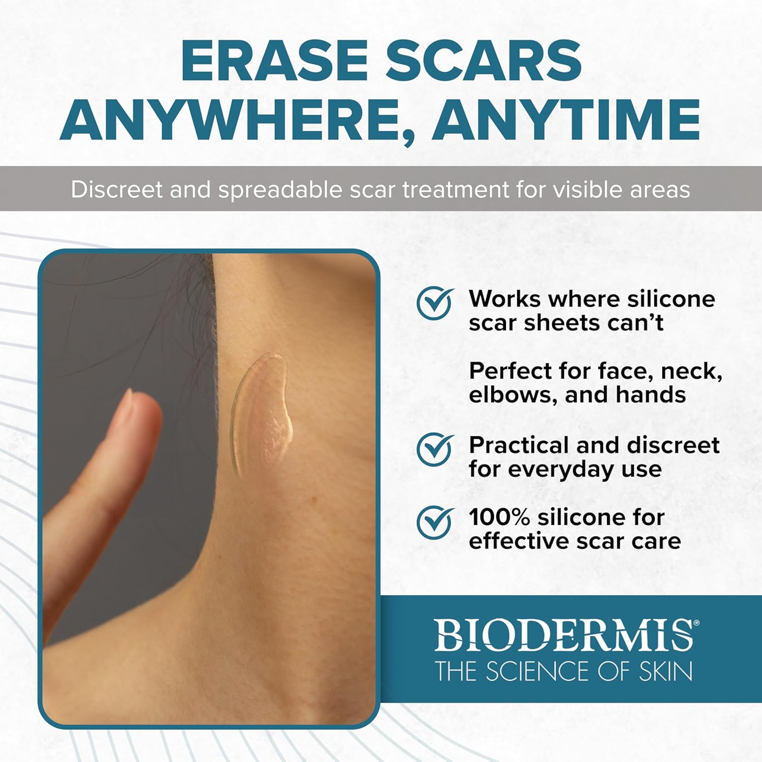 Xeragel 100% Silicone Scar Treatment Ointment 10g – Scar Gel for Smoother, Flatter Scars from Surgery, Burns, Acne & More - For Old & New Scars on Face, Neck & Hands - Hypoallergenic & Fragrance-free - Image 2