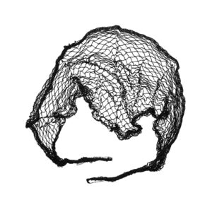 Diane Extra Large Cotton Triangle Hair Net for Salons, Home Styling, Curl Setting, Securing Hair in Place, and Protecting Hair While Drying or Sleeping